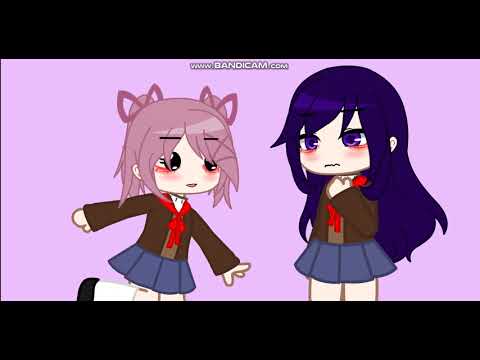Cute combo attack! (gacha) ft : yuri and natsuki ddlc