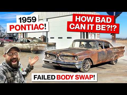 Will It Run?!?! Abandoned 1959 Pontiac Catalina Project Car!