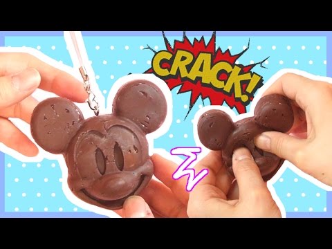 DIY Cracking Chocolate Bag Charm Tutorial  Glue Gun Craft Video