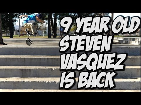9 YEAR OLD STEVEN VASQUEZ IS BACK !!! - A DAY WITH NKA
