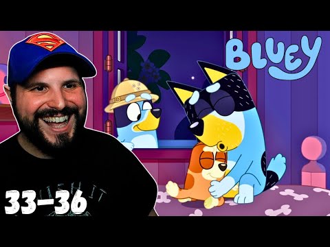 BLUEY Season 1 Episodes 33-36 First Time Reaction