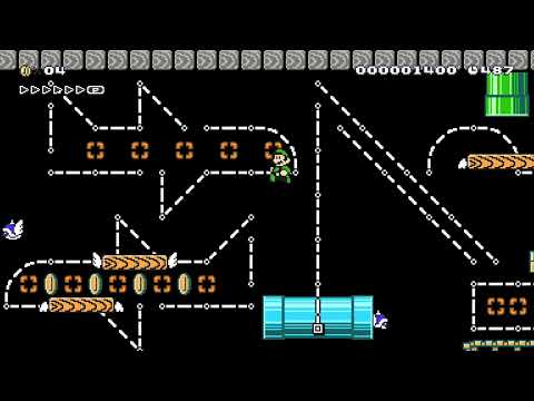 A Chalking Discovery by B Dasher8 🍄Super Mario Maker 2 ✹Switch✹ #cfd