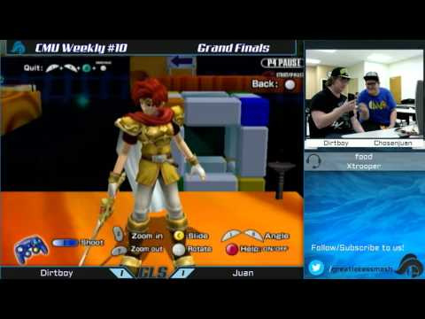 CMU Weekly 10 Grand Finals - Dirtboy (Squirtle) vs. Chosen Juan (Roy)