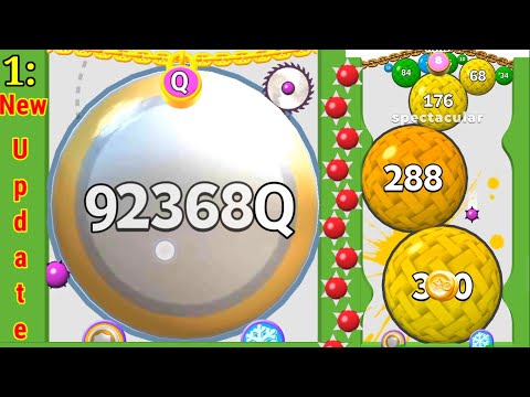 🐡Puff Up balloon puzzle 🧩 game (record Update) vs hero run race 3d - fight game 2048 part 07