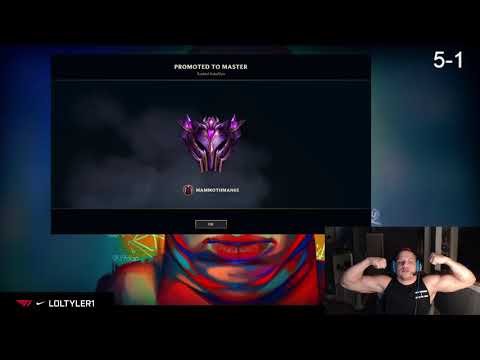 Tyler1 Reaches Master Tier Rank In Record Breaking Time