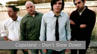 copeland - don&#39;t slow down