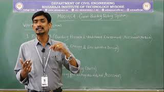 GREEN BUILDINGS | MODULE - 4 | GREEN BUILDINGS RATING SYSTEMS