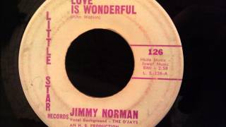Jimmy Norman and The O'Jays - Love Is Wonderful - Beautiful Early 60's Group Soul Ballad