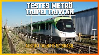 [分享] 萬大線列車於製造廠內試車