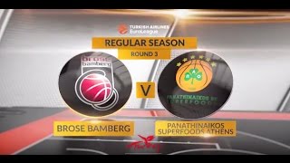 EuroLeague - Panathinaikos Superfoods Athens - Brose Bamberg - Nick Calathes