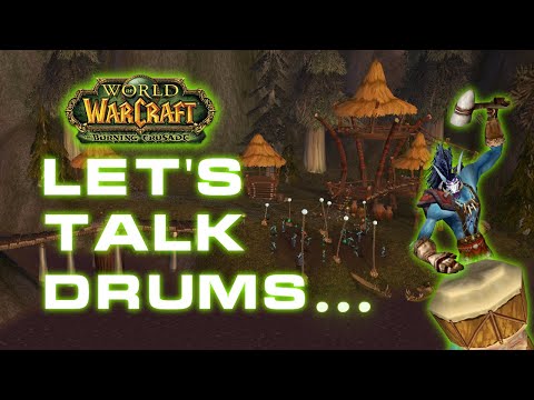 Drums changes in TBC Classic Beta // All you need to know