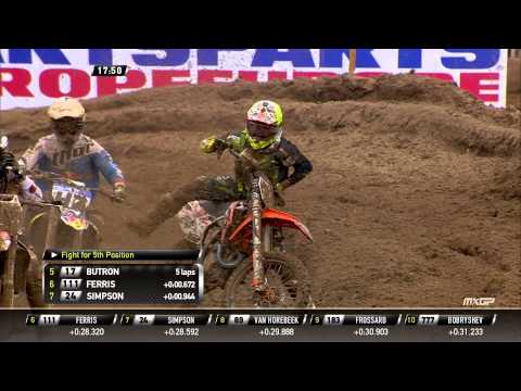 Shaun Simpson crash MXGP of Latvia 2015 - motocross