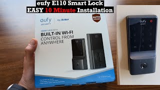 eufy C210 (E110) Smart Lock : WiFi Easy Install, Secure, WiFi Bluetooth and more!