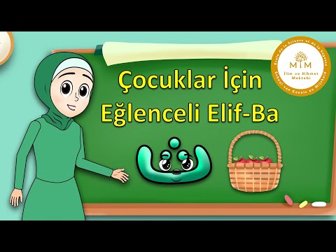 Çocuklar İçin Eğlenceli Elif-Ba (3-6 yaş)