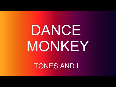 Tones and I - Dance Monkey Traduzione italiano