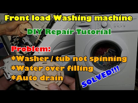 front load washing machine repair (DIY Repair Tutorial)