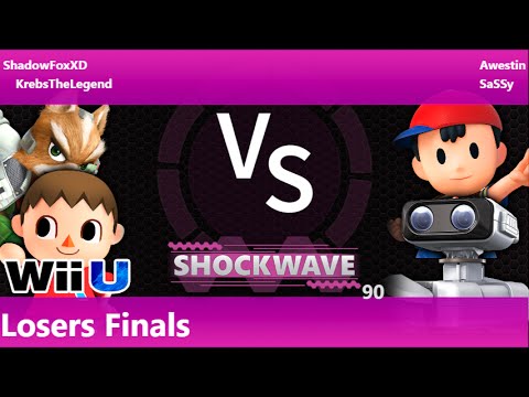 SW Plano 90 - ShadowFoxXD + KrebsTheLegend vs Awestin + SaSSy - Losers Finals Smash 4