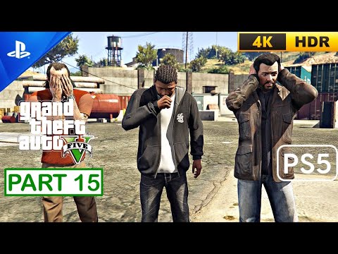 GTA V PS5 - Gameplay Walkthrough (60FPS 4K HDR) Part 15 No Commentary