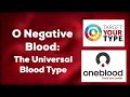Blood Type O Negative