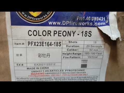 PFX23E164-18s Color Peony Dominator Proline