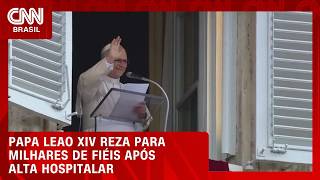 Vídeo: Papa Leão XIV reaparece no Vaticano após cirurgia para tratar câncer no pulmão | CNN AGORA