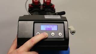 How to perform Advanced programming on Rainfresh Water Softener/Conditioner