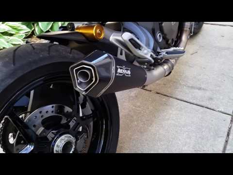 Monster 1200S Remus with DB Killer installed