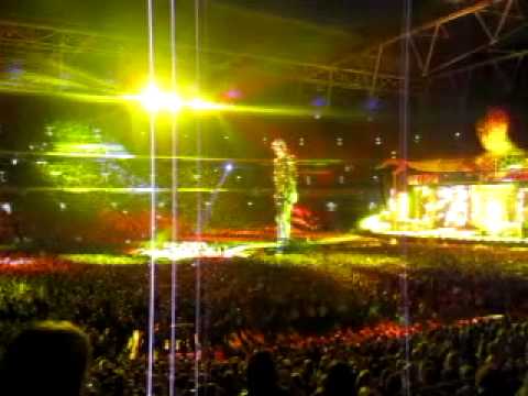 Take That Progress Live Tour at Wembley - Relight My Fire, Eight Letters and the end of the show