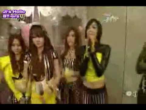 100226 T-ARA @ KBS Music Bank backstage interview