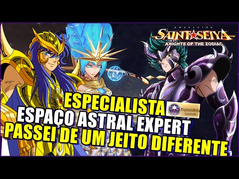 ESPAÇO ASTRAL ESPECIALISTA COMPLETO DE UM JEITO QUE VOCÊ NUNCA VIU SAINT SEIYA AWAKENING