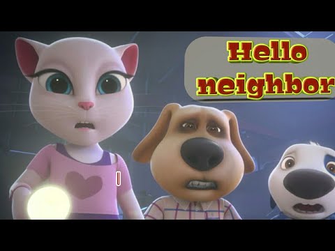 Talking Tom sings 'Hello neighbor'(get out) song by 'DA Games' lyrics -Tom music