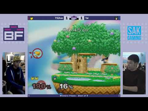 Battlefield 10 - Winners Finals - TS|Axe (Pikachu, Falco) vs Tai (Marth)
