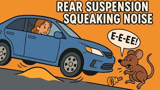 2016-2019 Lexus RX350 RX450h squeaking creaking noise from rear suspension trailing arm bushings