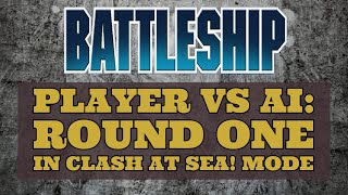 BattleShip Gameplay (Xbox One) - Player VS Ai: Round One in Clash At Sea! Mode & No Commentary