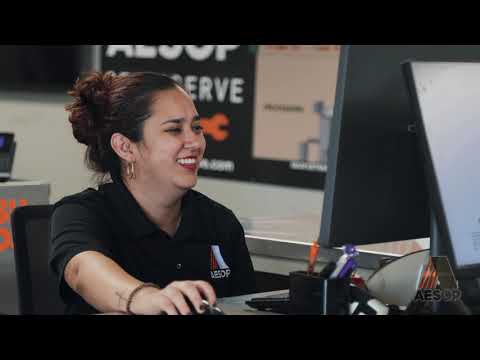 Aesop Auto Parts facility video