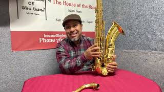 Video thumbnail for Yamaha Tenor YTS 475- Ever Delgado by The House of the Band Music