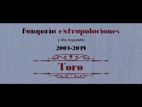 Videoclip de Toro — Fangoria
