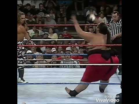wwe#Shawn Michaels battles yokozuna# Aug, 19, 1996.