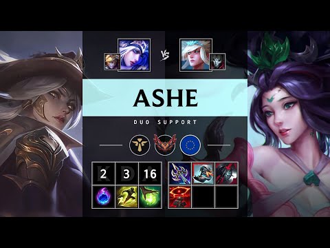 Ashe Support vs Janna - EUW Grandmaster Patch 25.12