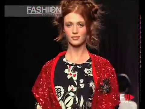MOSCHINO Spring Summer 2005 Milan Pret a Porter by Fashion Channel