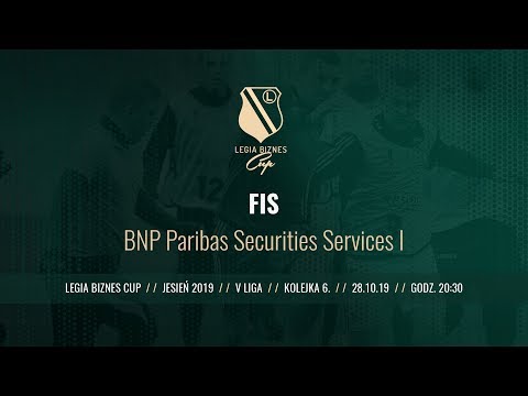Skrót spotkania FIS - BNP I ( Legia Biznes Cup Jesień 2019 )