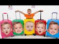 Baby Chris And His Travels All Over The World With Family Compilation Video