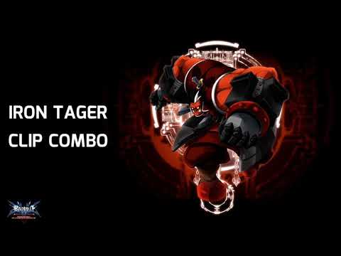 BlazBlue Continuum Shift II  Iron Tager Combos