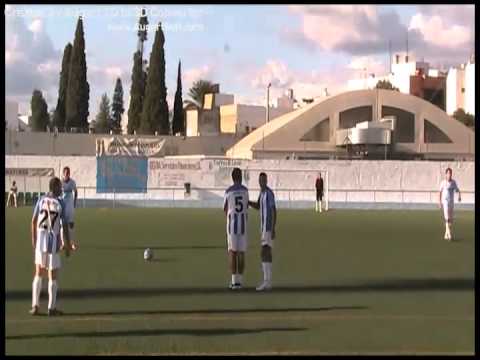 PEDRO RICO 2º Free Kick - (Liga Los Chichos 2012 (La Algaba) - Jorn. 7 vs. BOTELLÍN)