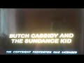 VHS Opening And Closing To Butch Cassidy And The Sundance Kid UK VHS Tape