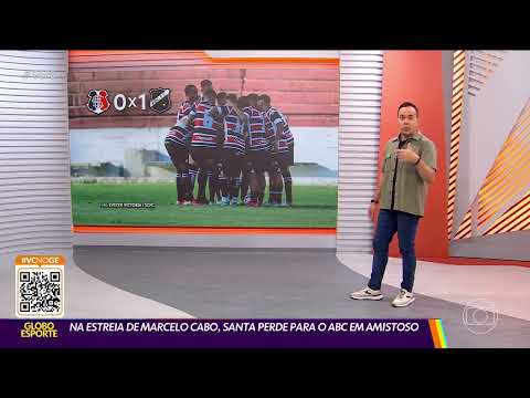 Santa Cruz 0 x 1 ABC - Amistoso 2025