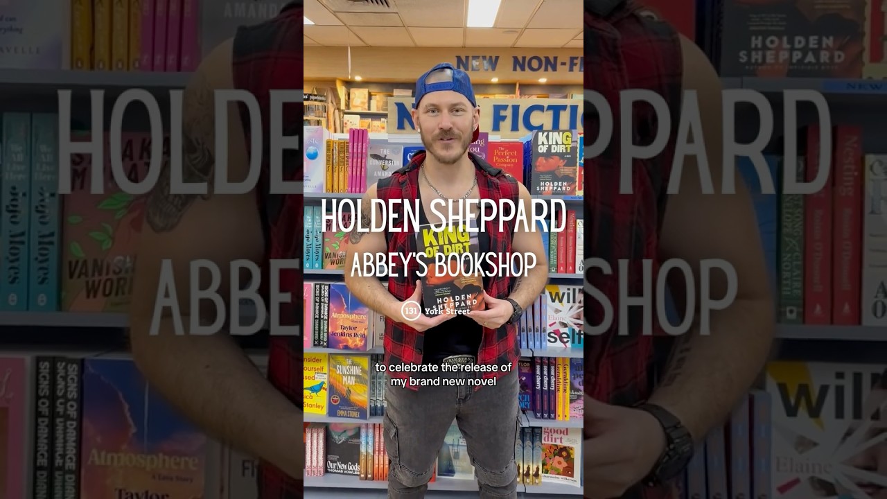 Holden Sheppard introduces King Of Dirt #queerbooks #comingoutstory #comingofage #australianfiction