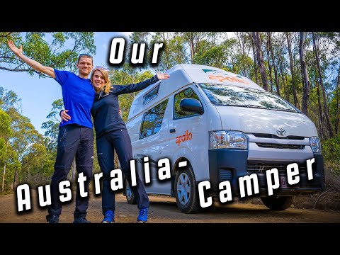 Australia road trip - we show you our camper! (Apollo Endeavour)