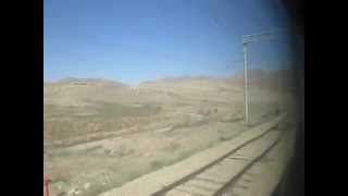 preview picture of video 'orientbahn-reisen.de Raja-Bahnfahrt von Tabriz nach Jolfa, Iran'