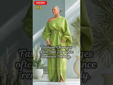 Chic & Elegant Fashion for Women Over 40, 50 & 60 #FashionOver50 #TimelessStyle